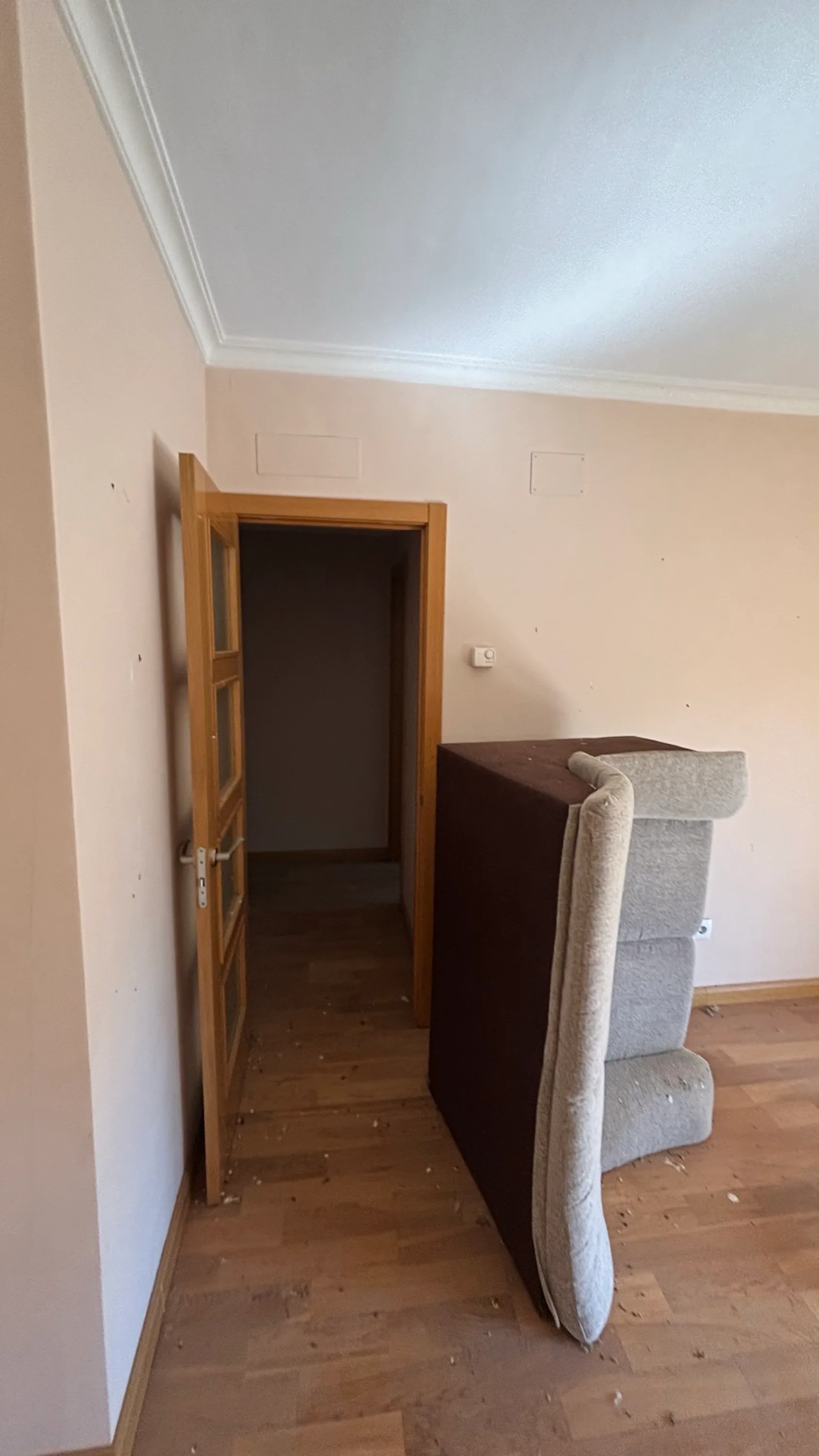 Estado inicial del inmueble — Salón (primera entrada)